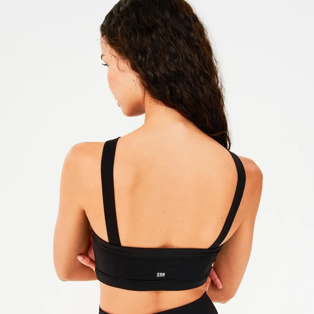 Splits59 Riley Rigor Bra - Black - Picture 2 of 6